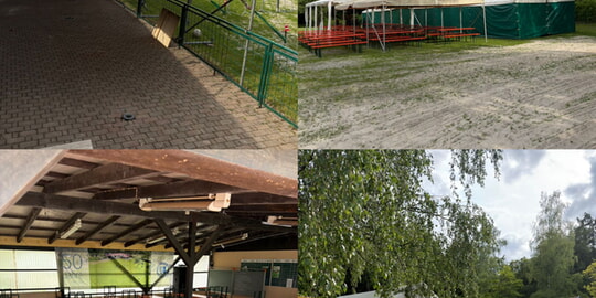 H&auml;hnchenfest am Vatertag: Trotz Regen ein gelungenes Fest