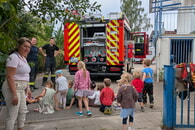 &bdquo;Feuerwehr und Brandschutzerziehung&ldquo; in der Kita  Pestalozzi