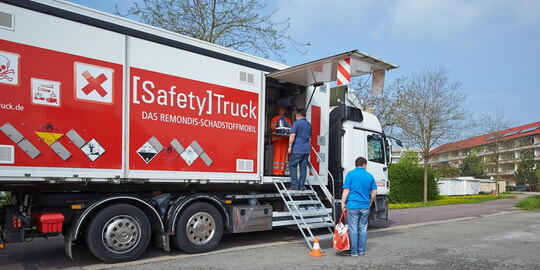Das Schadstoffmobil kommt