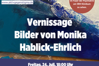 Kunst als Br&uuml;cke: Vernissage mit Bildern von Monika Hablick-Ehrlich