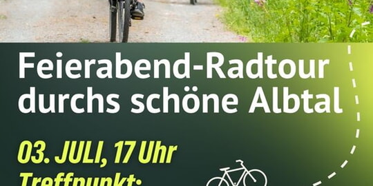 Einladung zur Fahrradtour