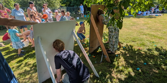 Sommerfest bei fast 40 Grad Hitze ? 