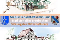 Sitzung des Ortschaftsrats im Juli 
