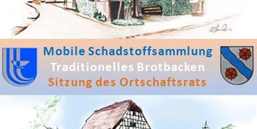 Sitzung des Ortschaftsrats im Juli 
