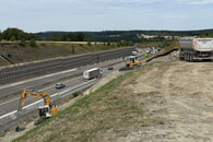 Informationsveranstaltung der Autobahn S&uuml;dwest zur neuen Gr&uuml;nbr&uuml;cke &uuml;ber die A8 bei Remchingen-N&ouml;ttingen