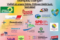 Kundgebung in Ettlingen am 16.Juli 19.00