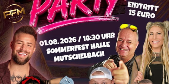 Malle Summer Party beim ATSV Mutschelbach