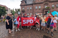 Teilnahme an der Kundgebung f&uuml;r Vielfalt und gegen Rassismus in Ettlingen 