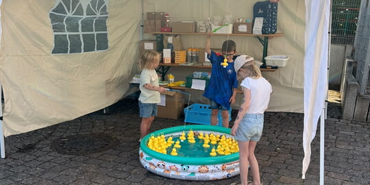 Dorffest in Auerbach- mit dabei: der Evang. Kindergarten Auerbach