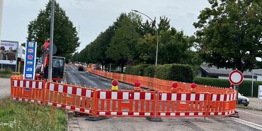 Stra&szlig;ensanierung Im St&ouml;ckm&auml;dle in f&uuml;nf Bauabschnitten