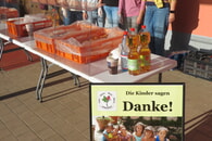 Start des Pausenverkaufs an der Grundschule Langensteinbach
