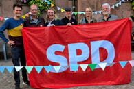 SPD Albtal vor Ort bei der &bdquo;Langen Nacht der Demokratie&ldquo; in Ettlingen