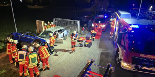 Technische Hilfeleistung bei der Feuerwehr Ittersbach ge&uuml;bt
