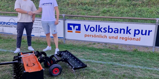 Volksbank pur: Ein verl&auml;sslicher Partner des VfR