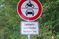 Verkehrsverbote &ndash; Verkehrszeichen 