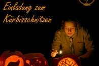 Einladung zum K&uuml;rbisschnitzen