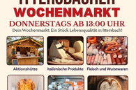 Donnerstag ist Markttag: Die Aktionsh&uuml;tte kehrt zur&uuml;ck