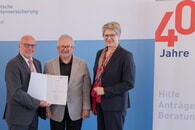 40 Jahre im Dienst der Versicherten und Rentner