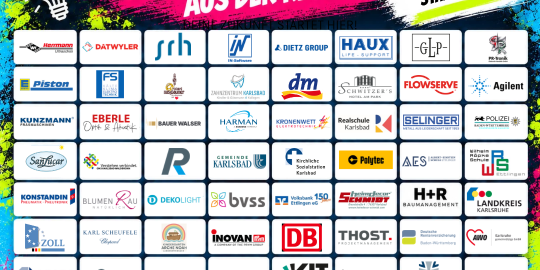 Ausbildungsb&ouml;rse Logowand