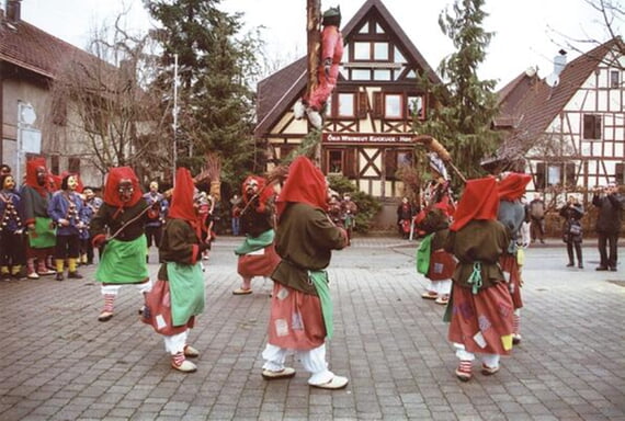 Narrenbaumstellen Ittersbach 2012
