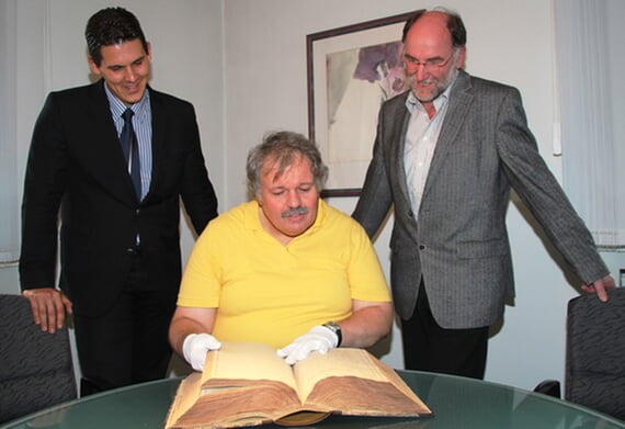 Lagerbuch Ittersbach Restauration