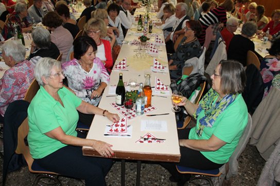 70 Jahre Jubiläum Ein Blick in den Saal