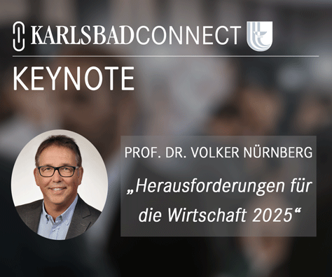 Volker Nürnberg Keynote beim KarlsbadConnect Business Abend