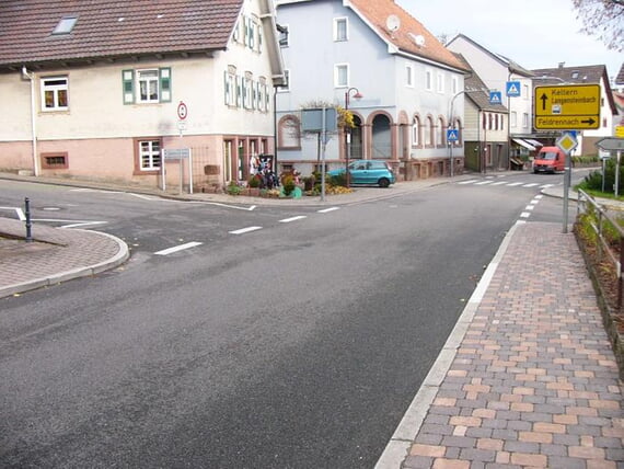 Verkehrstag Lange Straße Ittersbach