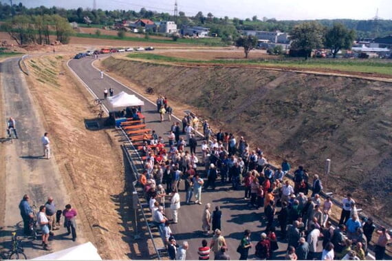 Randentlastungsstraße Einweihung