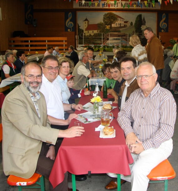 S&auml;ngerfest des Gesangsvereins Edelwei&szlig; 