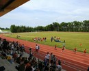 Saniertes Stadion beim Schulzentrum