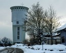 Wasserturm im Winter